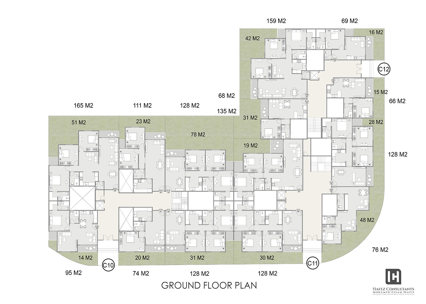Type C 10-11-12 - Ground Floor