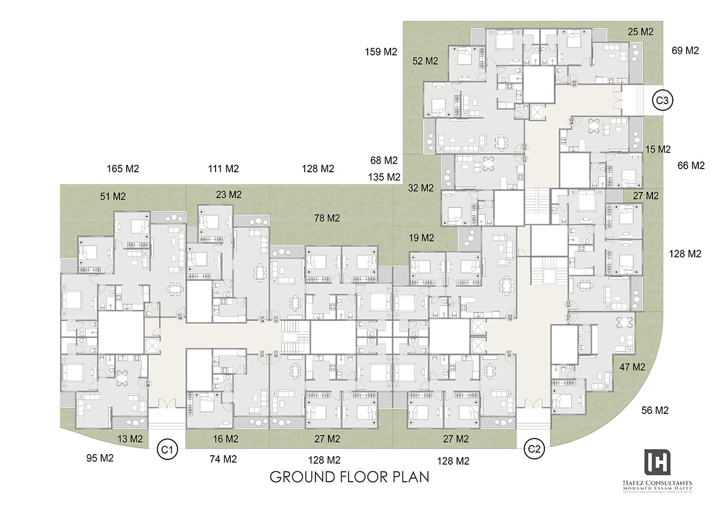 Type C 1-2-3 - Ground Floor