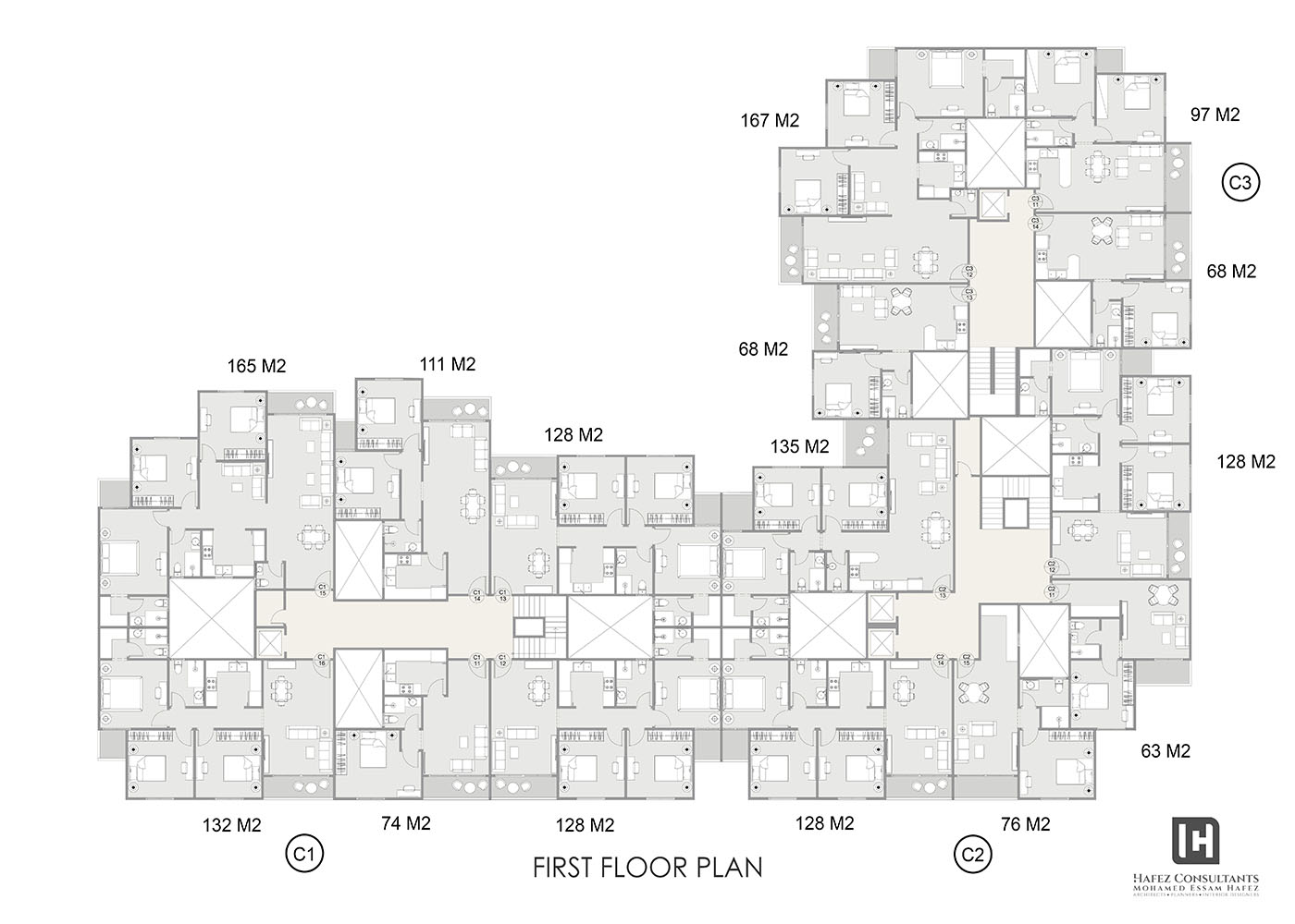 Type C 1-2-3 - First Floor