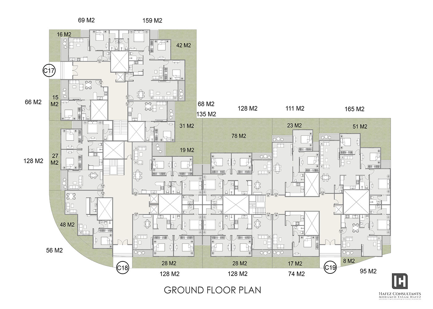 Type C 17-18-19 - Ground Floor