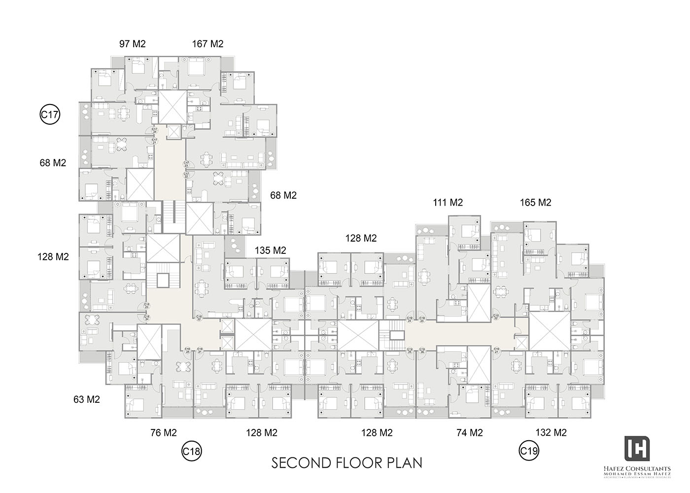 Type C 17-18-19 - Second Floor