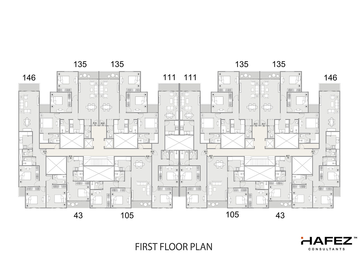 Type B 16-17 - First Floor