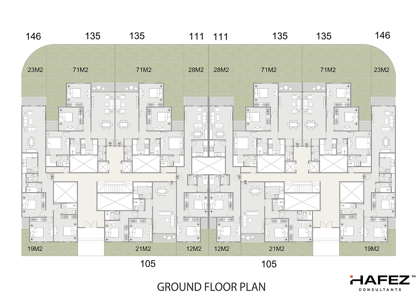Type B 4-5 - Ground Floor