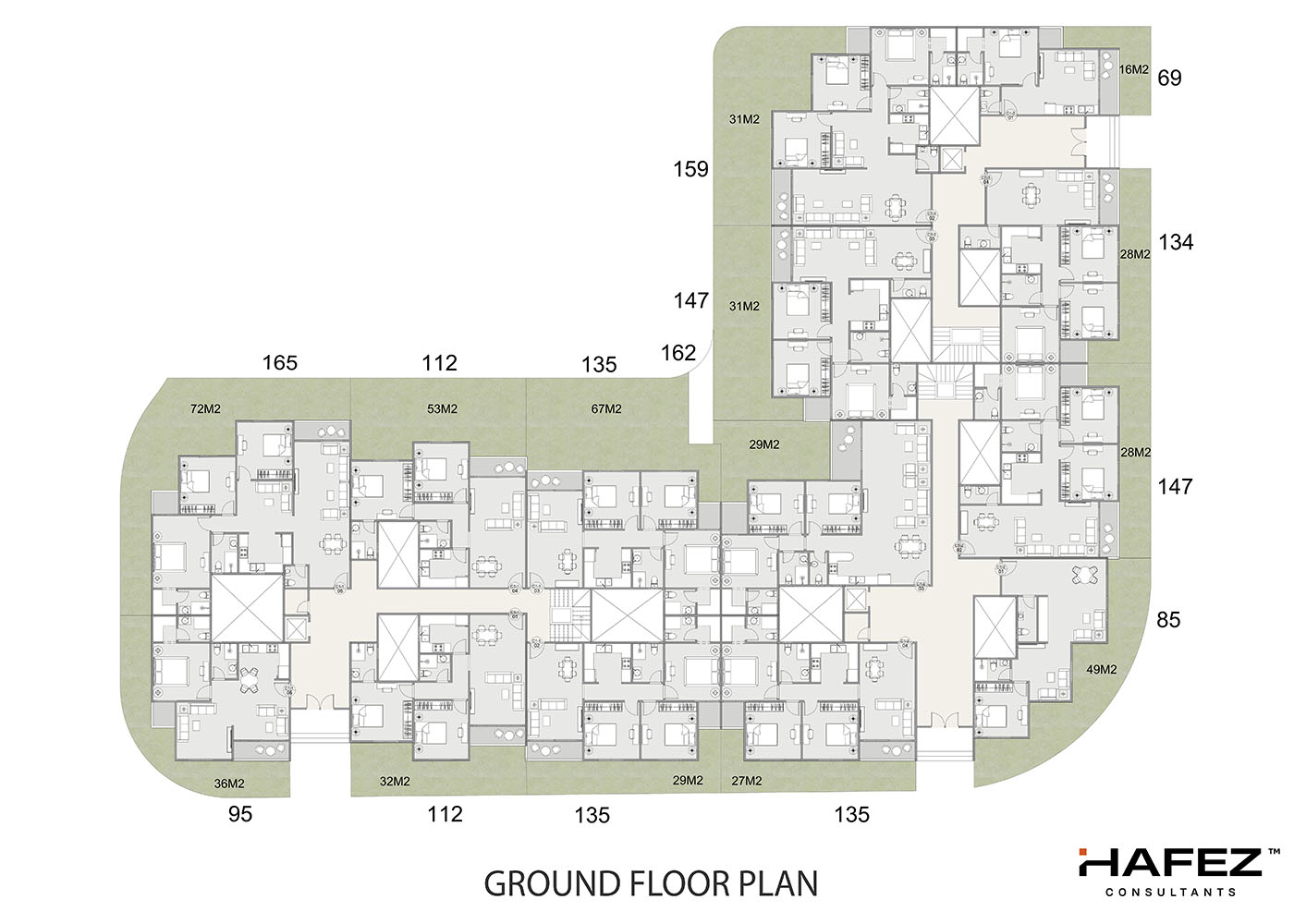 Type C 1-2-3 - Ground Floor