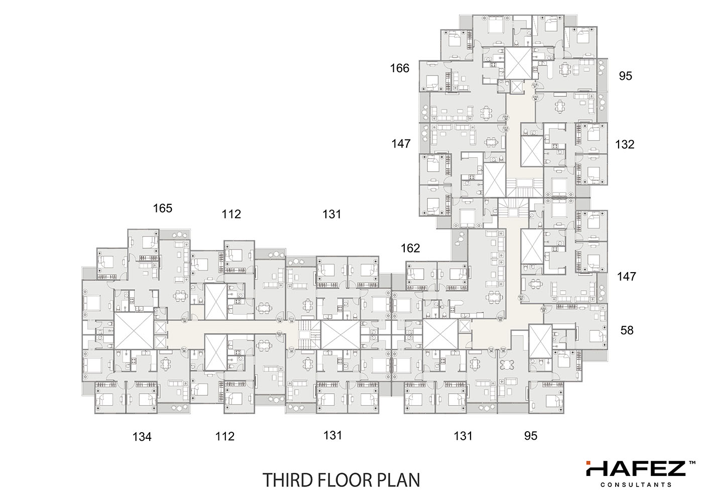 Type C 1-2-3 - Third Floor