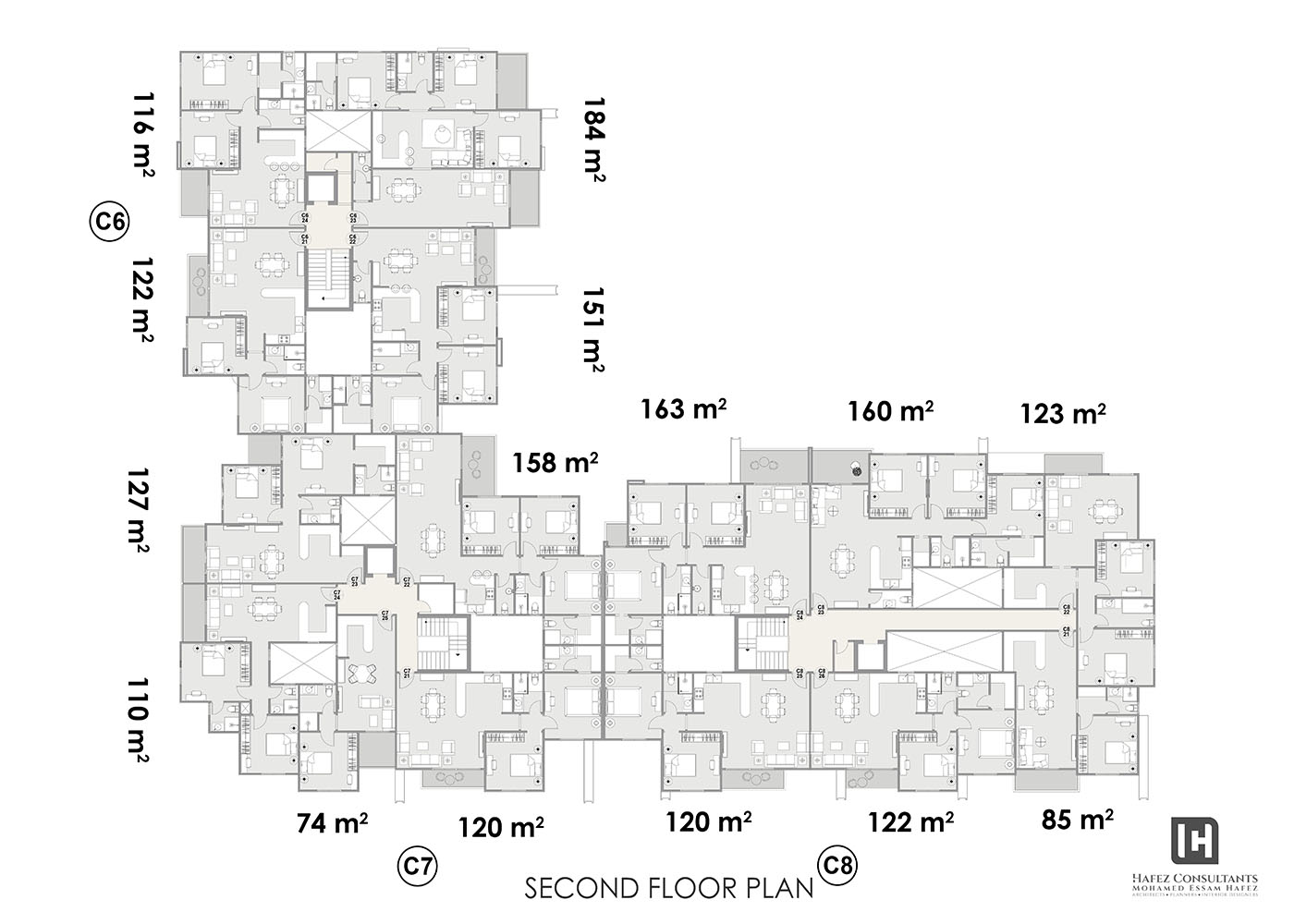 Type C 6-7-8 - Second Floor